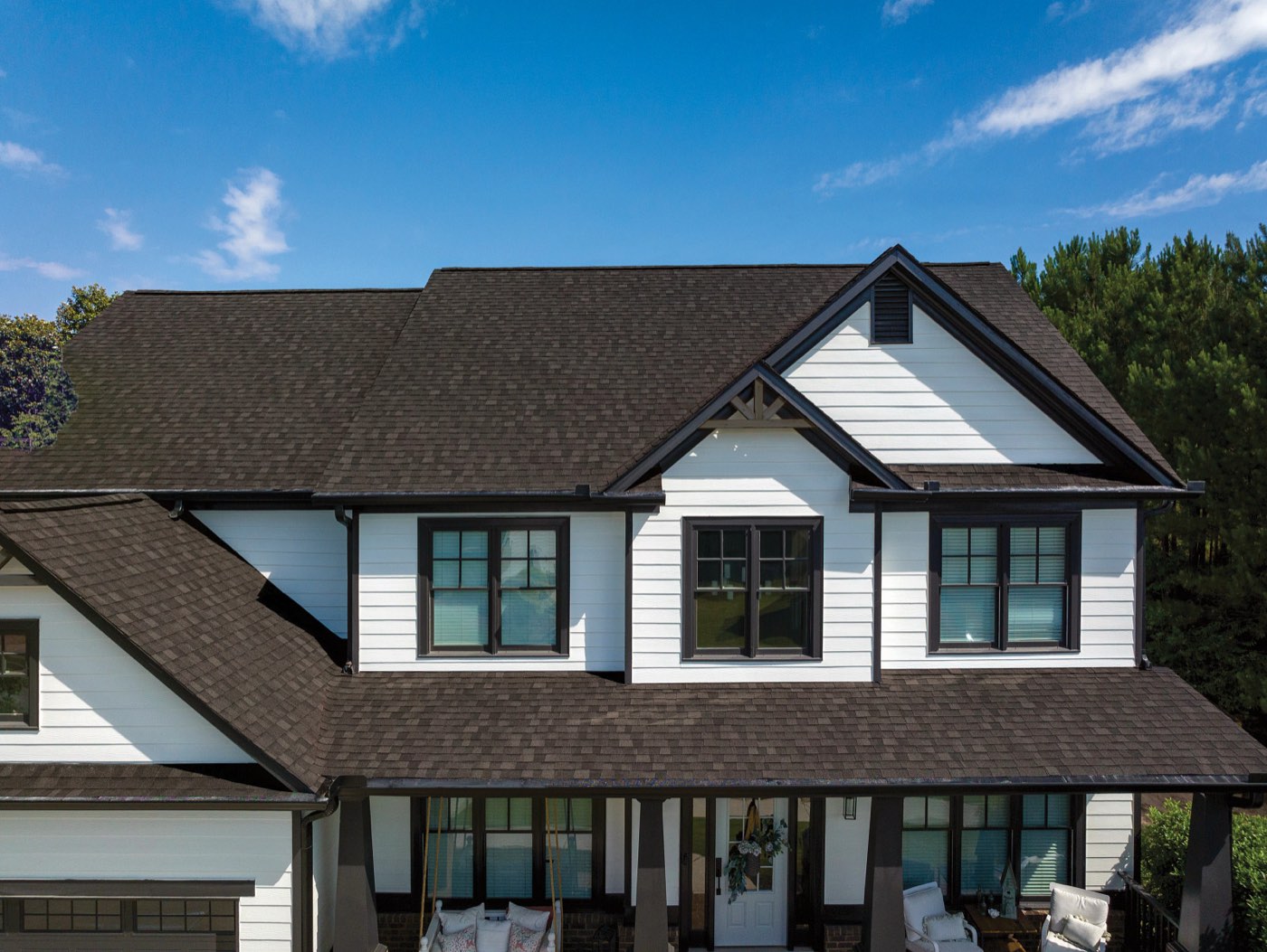 CertainTeed NorthGate ClimateFlex shingles shown on a home, manufacturer product photo